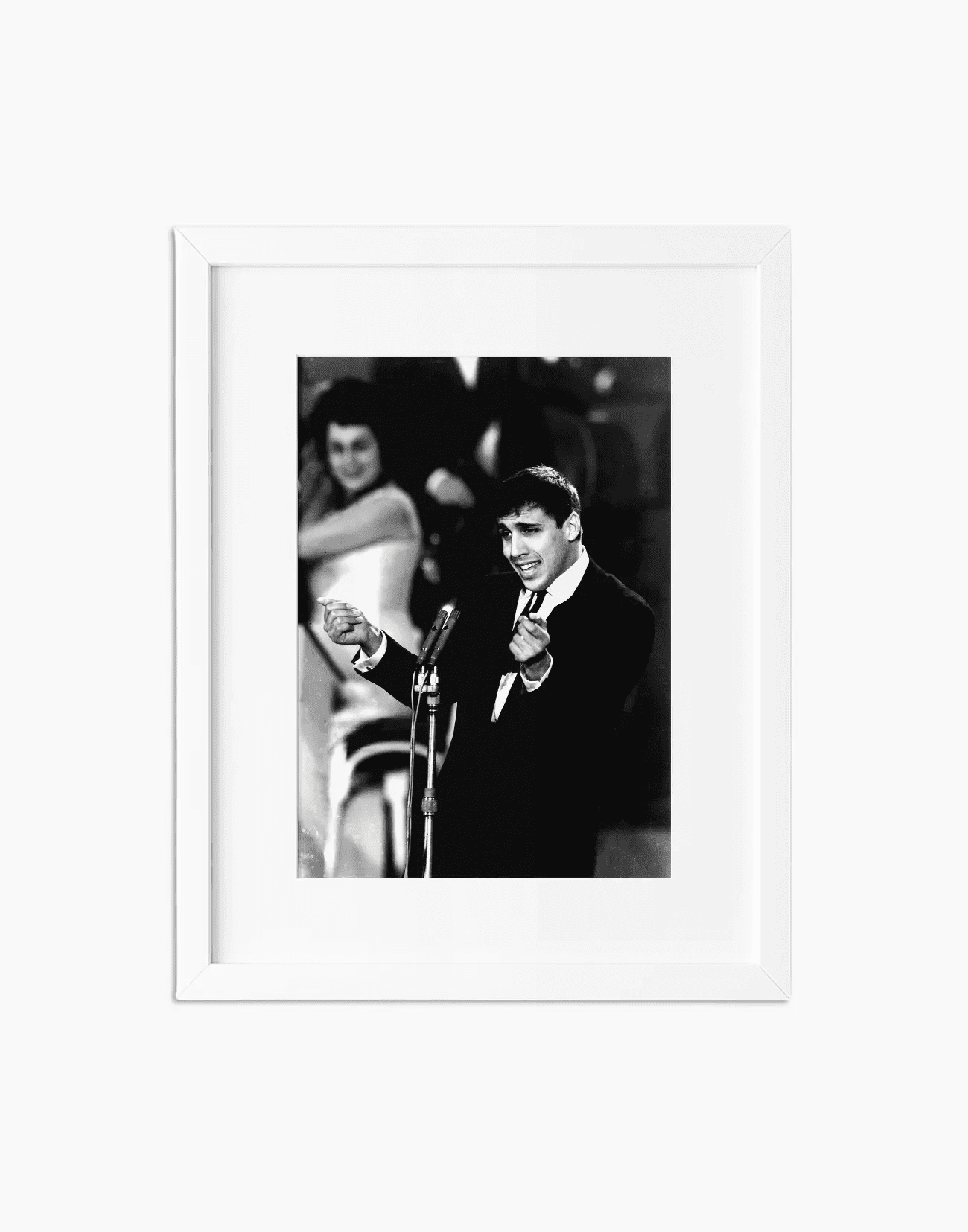 Adriano Celentano, Sanremo 1961 - Farabola WhiteWall App Product