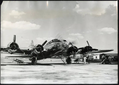 Aereo Boeing B - 17 1950 Ft 36030 - Stampa 18x13 cm - Farabola Stampa ai sali d'argento