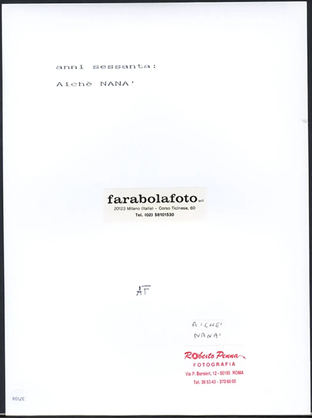 Aiché Nanà ballerina turca anni 60 Ft 37108 - Stampa 24x18 cm - Farabola Stampa ai sali d'argento