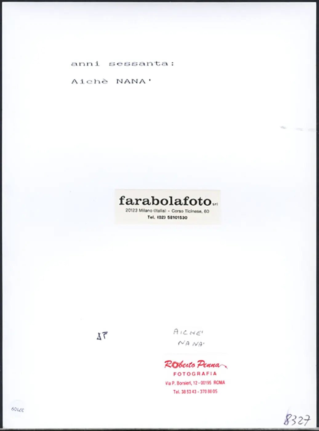 Aiché Nanà ballerina turca anni 60 Ft 37109 - Stampa 24x18 cm - Farabola Stampa ai sali d'argento