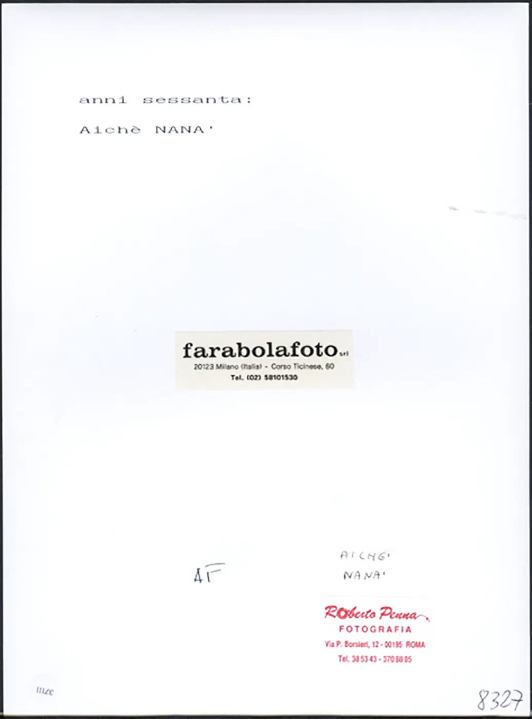 Aiché Nanà ballerina turca anni 60 Ft 37111 - Stampa 24x18 cm - Farabola Stampa ai sali d'argento