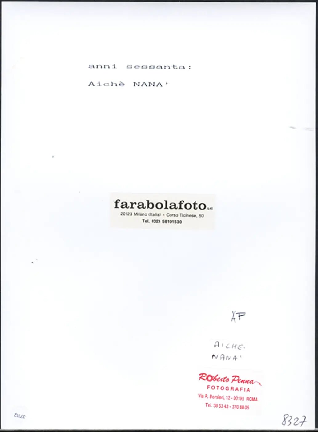 Aiché Nanà ballerina turca anni 60 Ft 37112 - Stampa 24x18 cm - Farabola Stampa ai sali d'argento