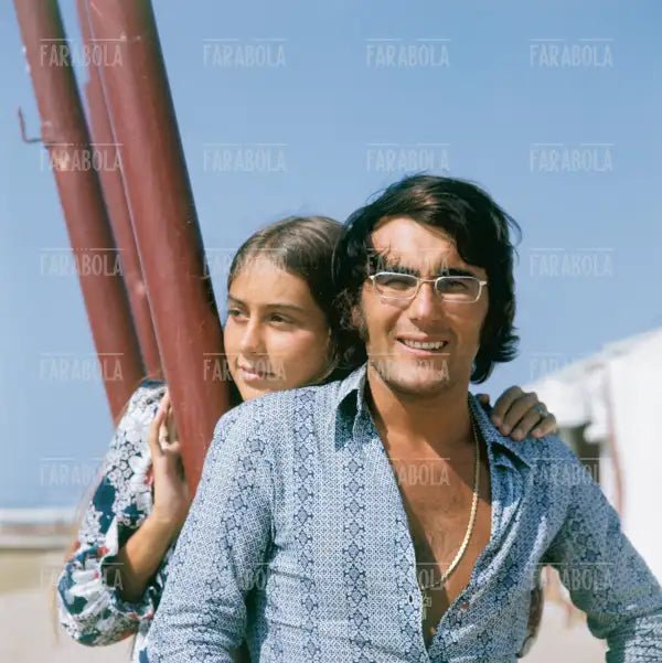 Al Bano e Romina Power, Festival di Venezia, 1970 - Farabola Immagine digitale