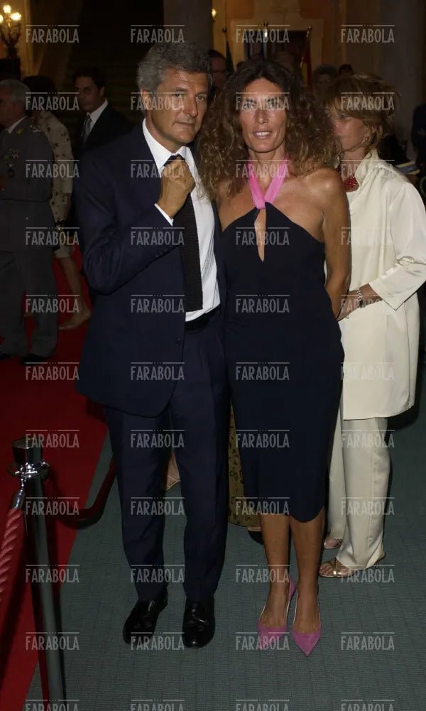 Alain Elkann e Rosy Greco, Festival di Venezia, 2004 - Farabola Immagine digitale