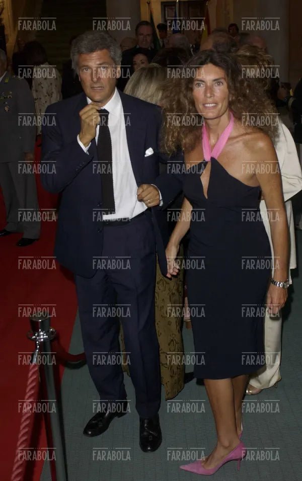 Alain Elkann e Rosy Greco, Festival di Venezia, 2004 - Farabola Immagine digitale