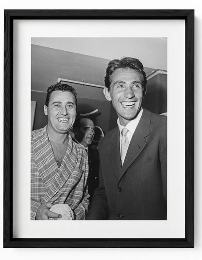 Alberto Sordi e Walter Chiari, 1952 - Farabola Fotografia