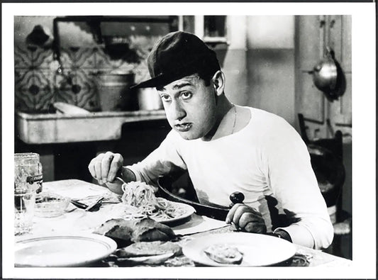 Alberto Sordi Un americano a Roma 1954 Ft 37558 - Stampa 24x18 cm - Farabola Stampa ai sali d'argento (anni 90)