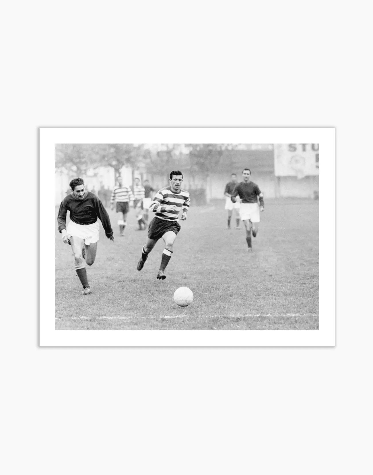 Alcides Ghiggia, Pro Patria-Roma 1955 - Farabola WhiteWall App Product