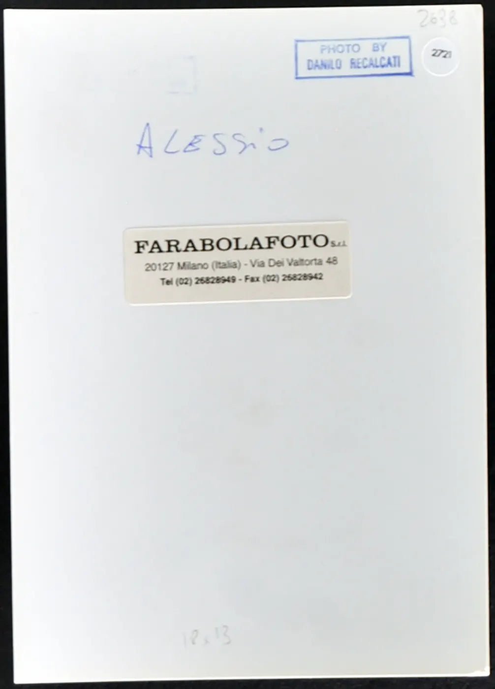 Alessio Juventus 1990-1991 Ft 2721 - Stampa 18x13 cm - Farabola Stampa ai sali d'argento
