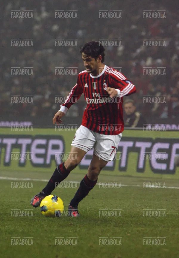 Alexandre Pato, Milan vs Inter, 2012 - Farabola Immagine digitale