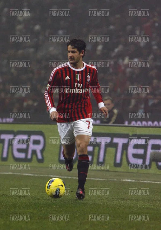 Alexandre Pato, Milan vs Inter, 2012 - Farabola Immagine digitale