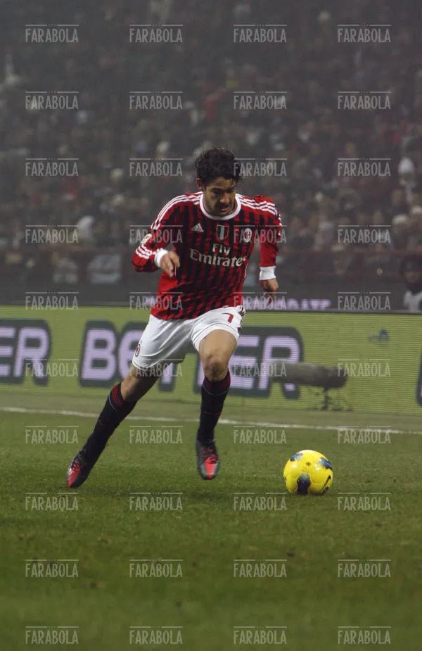 Alexandre Pato, Milan vs Inter, 2012 - Farabola Immagine digitale
