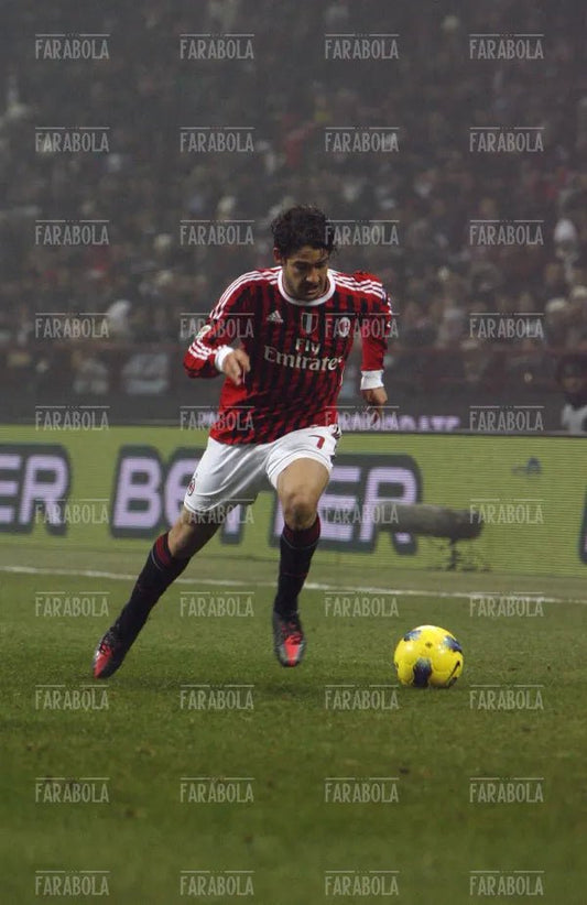 Alexandre Pato, Milan vs Inter, 2012 - Farabola Immagine digitale