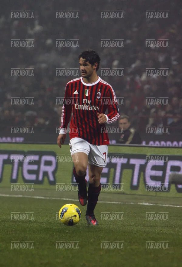 Alexandre Pato, Milan vs Inter, 2012 - Farabola Immagine digitale
