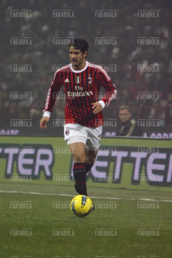 Alexandre Pato, Milan vs Inter, 2012 - Farabola Immagine digitale