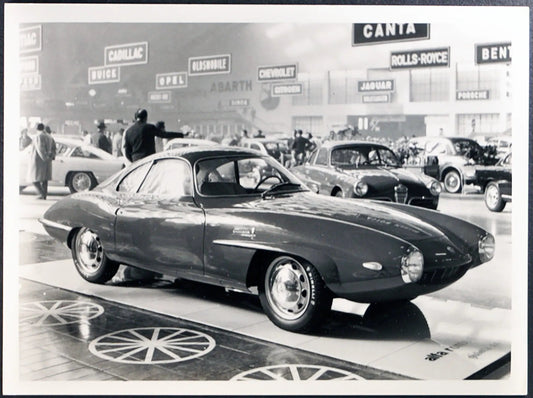 Alfa Romeo Giulietta Salone Auto 1956 Ft 35314 - Stampa 24x18 cm - Farabola Stampa ai sali d'argento