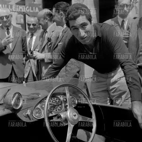 Alfonso De Portago, Mille Miglia, 1957 - Farabola Immagine digitale