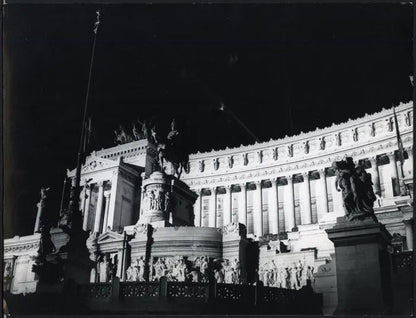 Altare della Patria Roma anni 80 Ft 4295 - Stampa 24x18 cm - Farabola Stampa ai sali d'argento