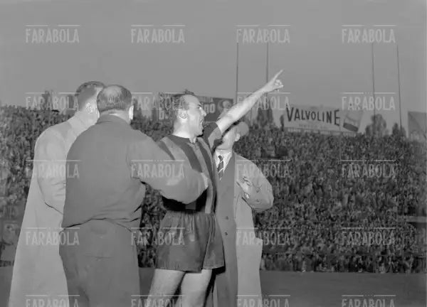 Amadeo Amadei, Inter vs Milan, 1949 - Farabola Immagine digitale