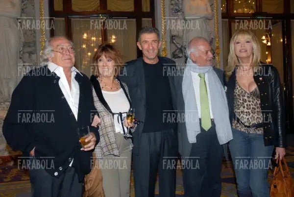 Amanda Lear ed Ezio Greggio, Montecarlo Film Festival, 2006 - Farabola Immagine digitale