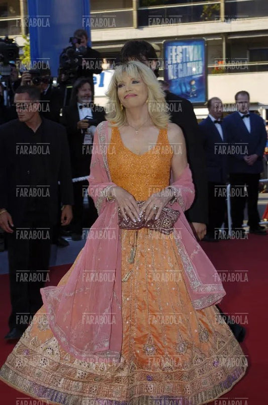 Amanda Lear, Festival di Cannes, 2004 - Farabola Immagine digitale