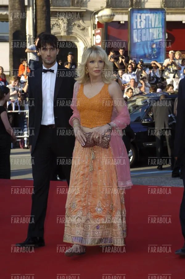 Amanda Lear, Festival di Cannes, 2004 - Farabola Immagine digitale