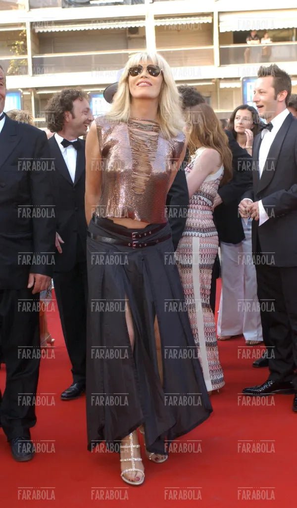 Amanda Lear, Festival di Cannes, 2004 - Farabola Immagine digitale