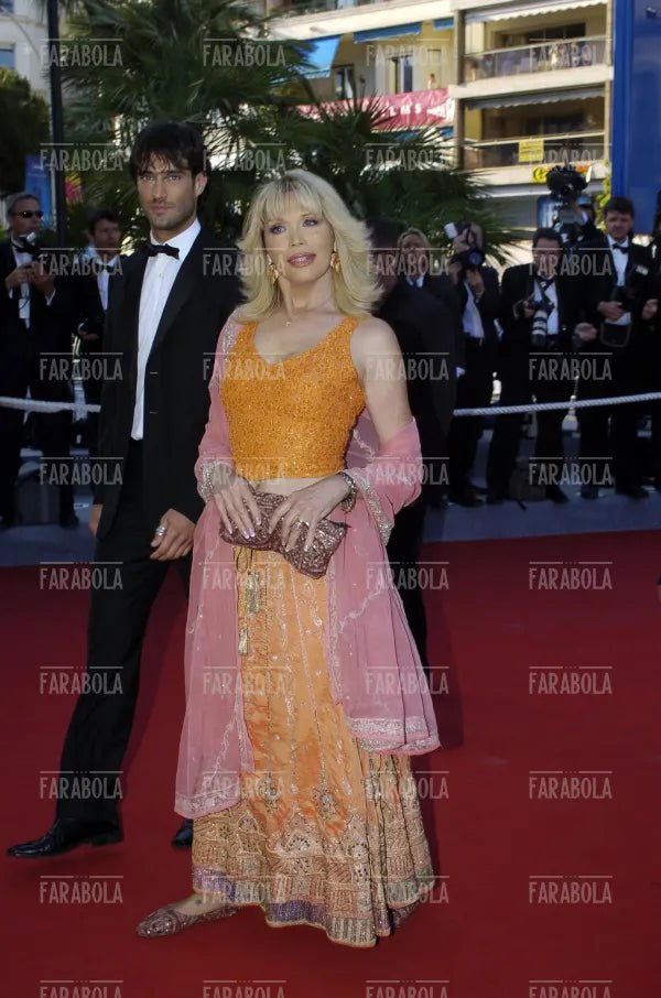 Amanda Lear, Festival di Cannes, 2004 - Farabola Immagine digitale
