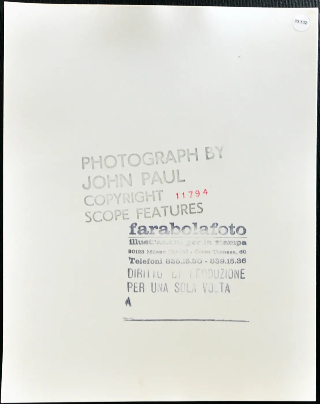 Amanda Renny Modella anni 80 Ft 35532 - Stampa 20x25 cm - Farabola Stampa ai sali d'argento