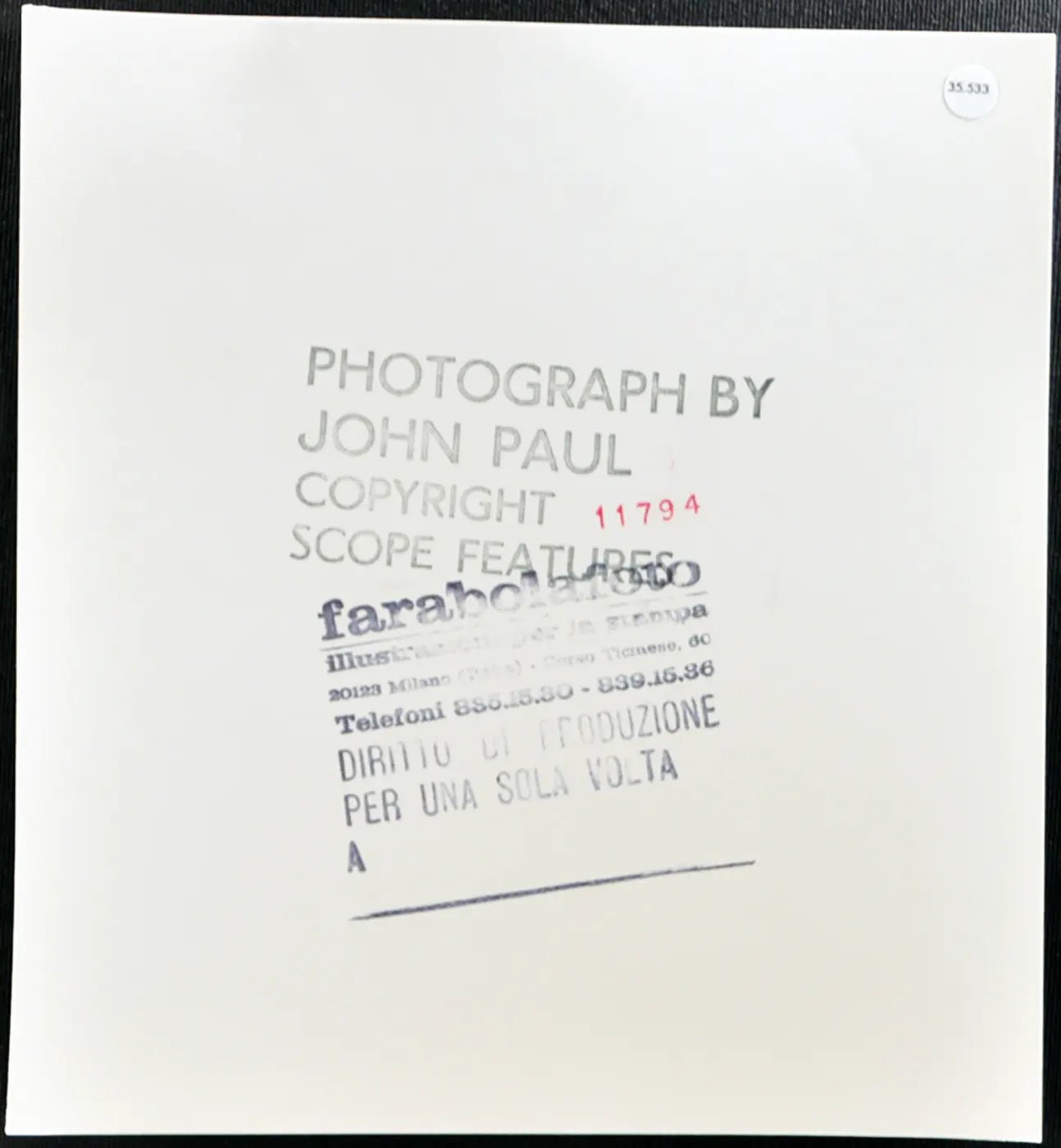 Amanda Renny Modella anni 80 Ft 35533 - Stampa 20x20 cm - Farabola Stampa ai sali d'argento