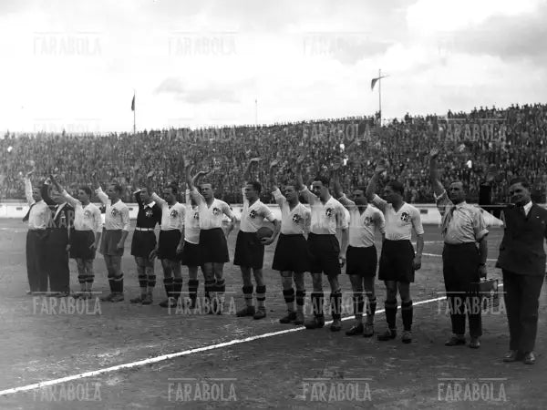 Amichevole Italia vs Scozia, 1931 - Farabola Immagine digitale