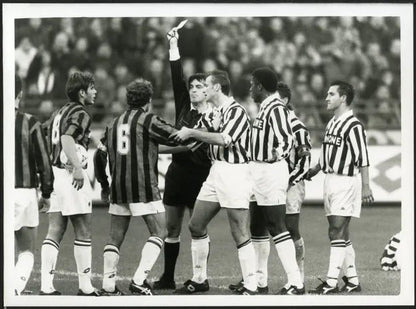 Ammonizione Milan - Juventus 1993 Ft 4481 - Stampa 24x18 cm - Farabola Stampa digitale