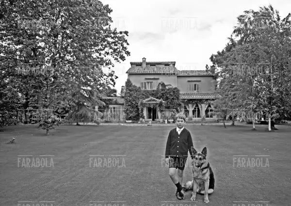 Andrea Milko Skofic, figlio di Gina Lollobrigida, Roma, 1967 - Farabola Immagine digitale
