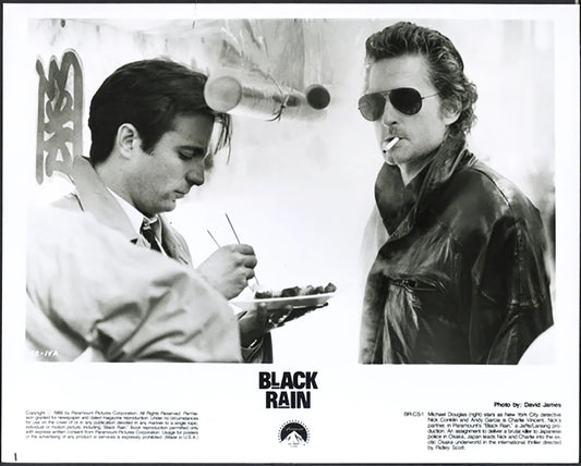 Andy Garcia e Michael Douglas film 1989 Ft 37572 - Stampa 21x27 cm - Farabola Stampa ai sali d'argento