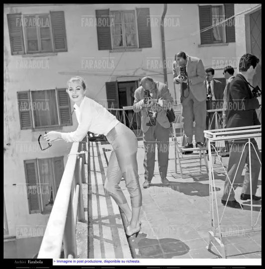 Anita Ekberg, 1956 - Farabola Immagine digitale