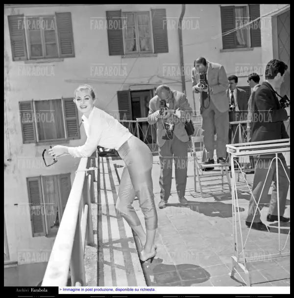 Anita Ekberg, 1956 - Farabola Immagine digitale