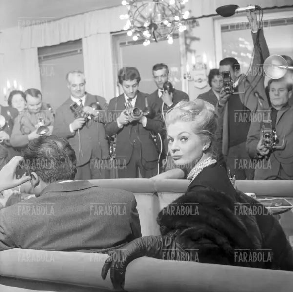 Anita Ekberg, Milano, 1960 - Farabola Immagine digitale
