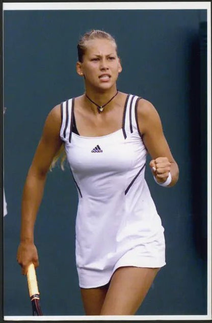 Anna Kournikova a Wimbledon 1999 Ft 3928 - Stampa 20x15 cm - Farabola Stampa digitale