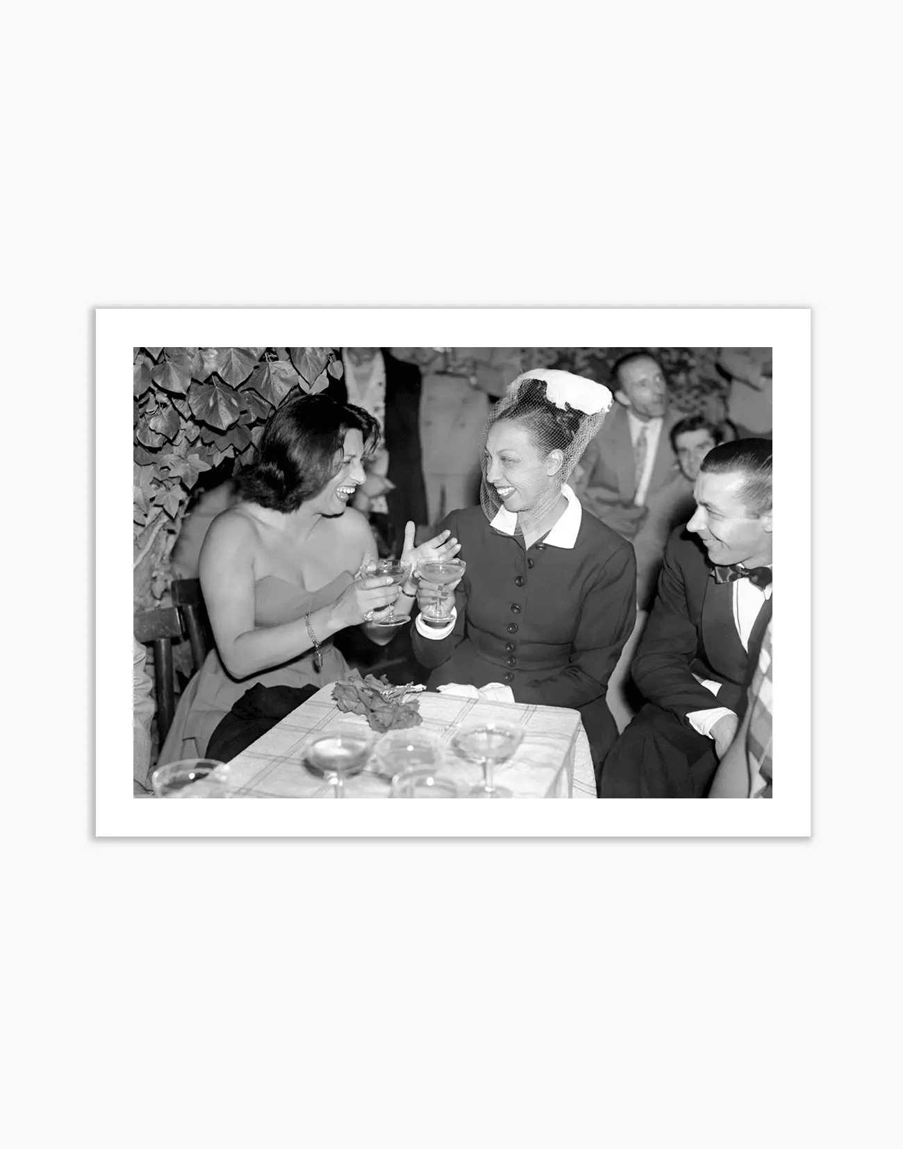 Anna Magnani e Josephine Baker, 1948 - Farabola WhiteWall App Product