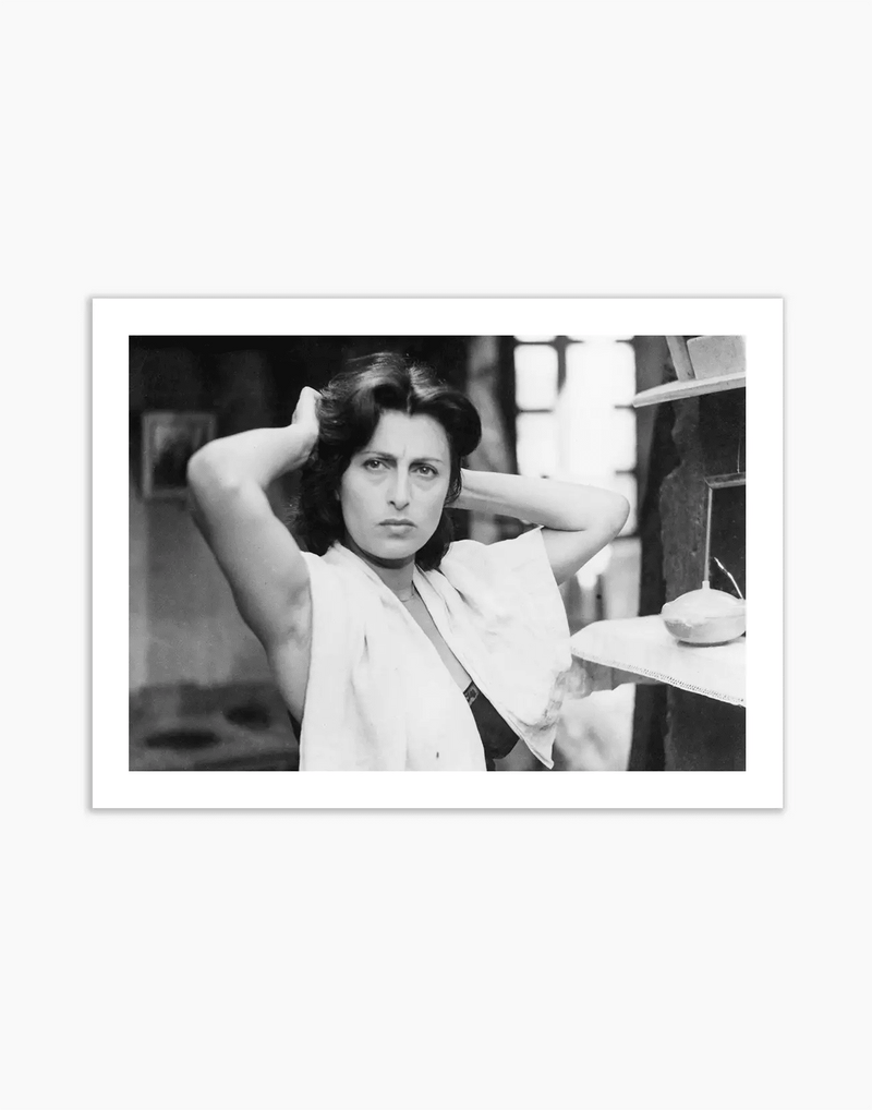Anna Magnani, Vulcano, 1949 — stampa fine art