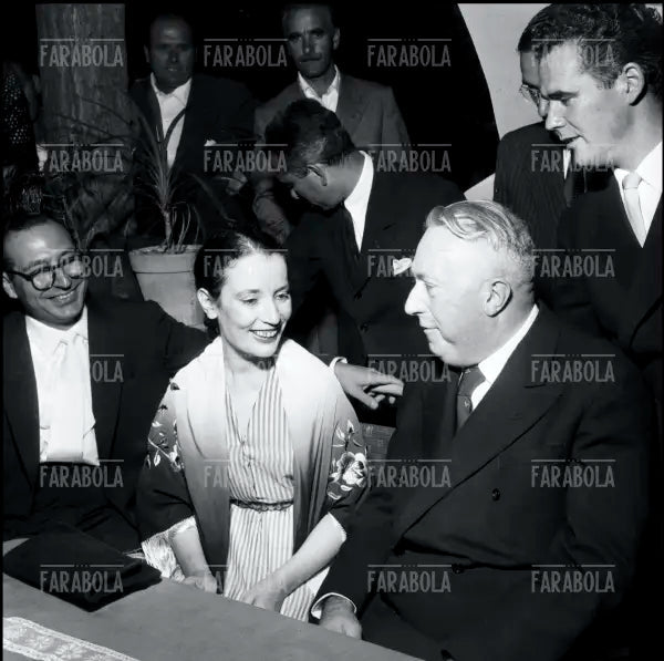 Anna Maria Ortese e Carlo Emilio Gadda, Premio Viareggio, 1953 - Farabola Immagine digitale