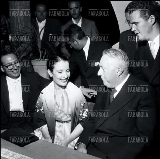 Anna Maria Ortese e Carlo Emilio Gadda, Premio Viareggio, 1953 - Farabola Immagine digitale