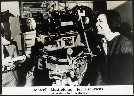 Anna Maria Tatò sul set 1997 Ft 5743 - Stampa 13x18 cm - Farabola Stampa ai sali d'argento