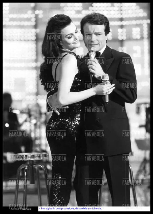 Anna Oxa e Massimo Ranieri, Fantastico 10, 1989 - Farabola Immagine digitale