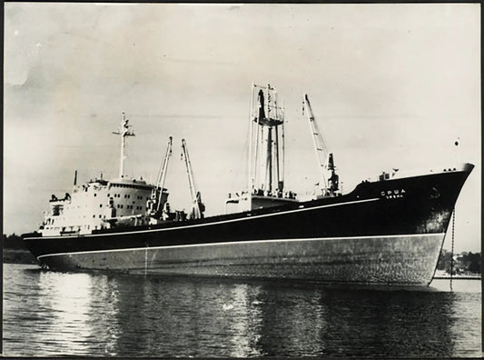 Anna Shchetinina sulla nave Orsha 1955 Ft 36974 - Stampa 20x15 cm - Farabola Stampa ai sali d'argento