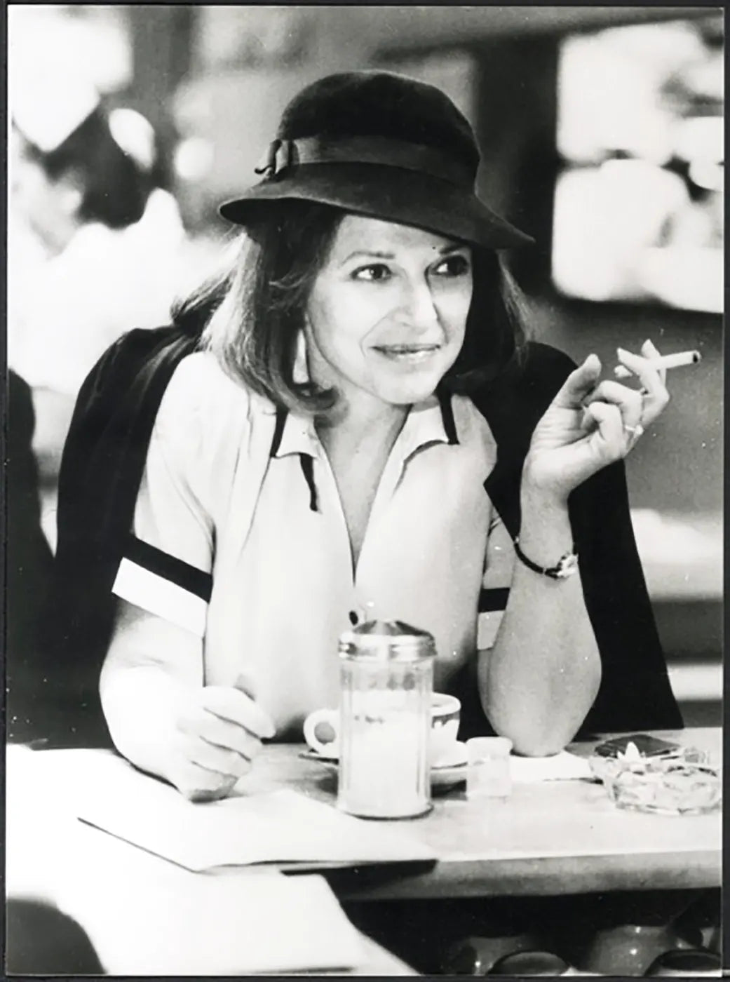 Anne Bancroft 1987 Ft 37555 - Stampa 24x18 cm - Farabola Stampa ai sali d'argento
