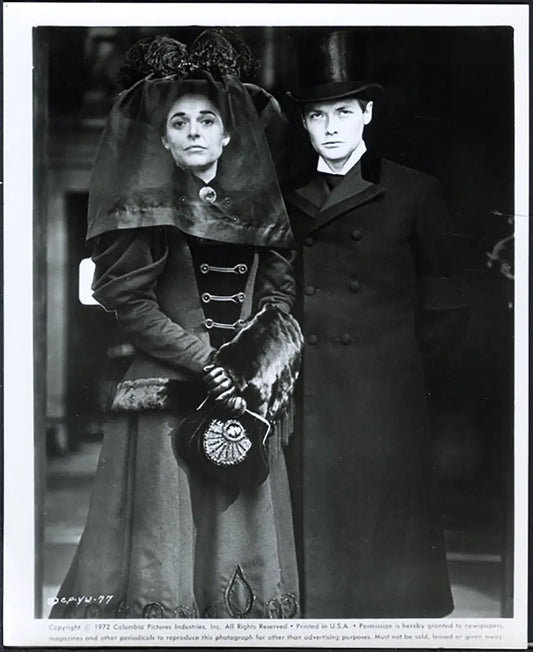 Anne Bancroft Simon Ward 1971 Ft 36740 - Stampa 20x25 cm - Farabola Stampa ai sali d'argento