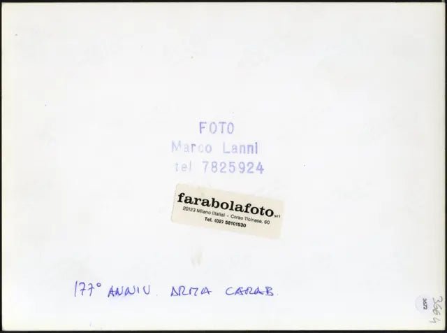 Anniversario Arma Carabinieri 1991 Ft 3672 - Stampa 24x18 cm - Farabola Stampa ai sali d'argento