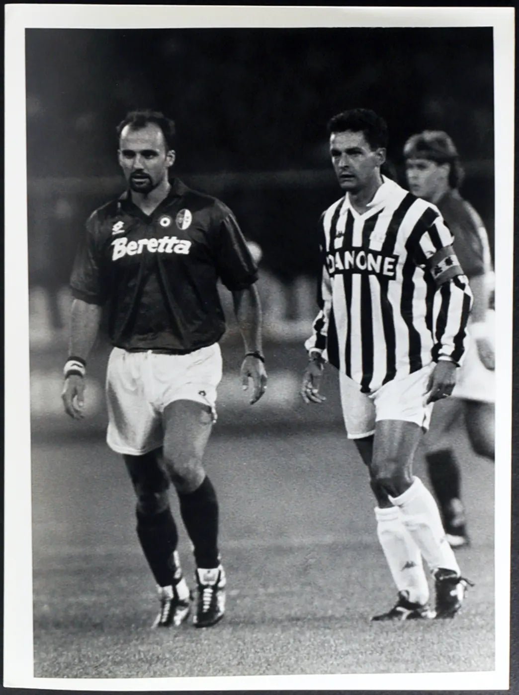 Annoni e Baggio Juventus Torino 1993 Ft 2585 - Stampa 24x18 cm - Farabola Stampa ai sali d'argento