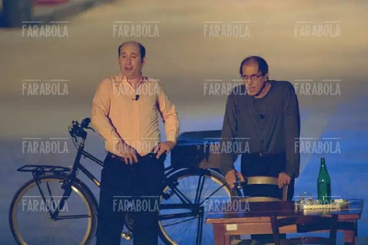 Antonio Albanese e Adriano Celentano, 125 Milioni di Caz....te, 2001 - Farabola Immagine digitale